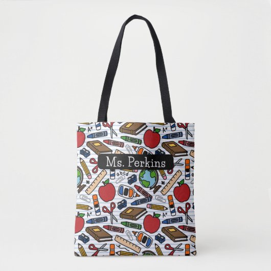 School Teacher Tote Bag Tasche (Vorderseite)