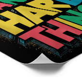 School Teachers Motivational Quote - We Can Do Har Poster (Ecke)