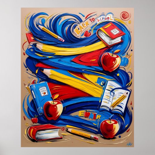 School Vibes Poster (Vorne)