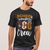 School Volunr Boo Crew Halloween Matching T-Shirt (Vorderseite)