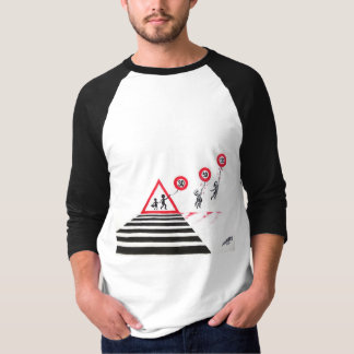 School zebra crossing ballons T-Shirt