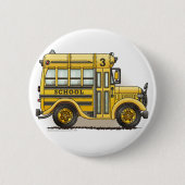 Schoolbus Buttone Button (Vorderseite)