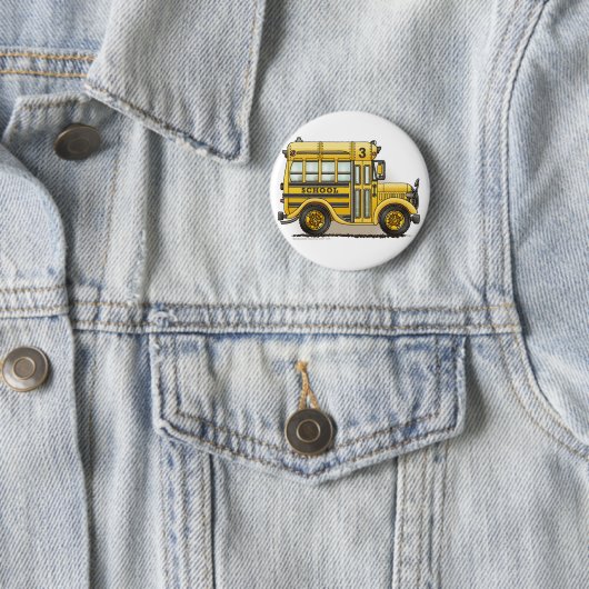 Schoolbus Buttone Button (Beispiel)