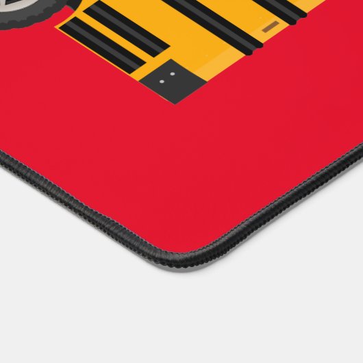 Schoolbus Kids Décor Desk Matts & Pads Schreibtischunterlage (Ecke)