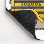 Schoolbus Mausunterlage Mousepad (Ecke)