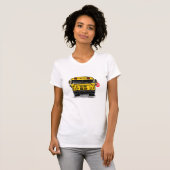 schoolbuswithstopsignwomensteeshirt T-Shirt (Vorne ganz)