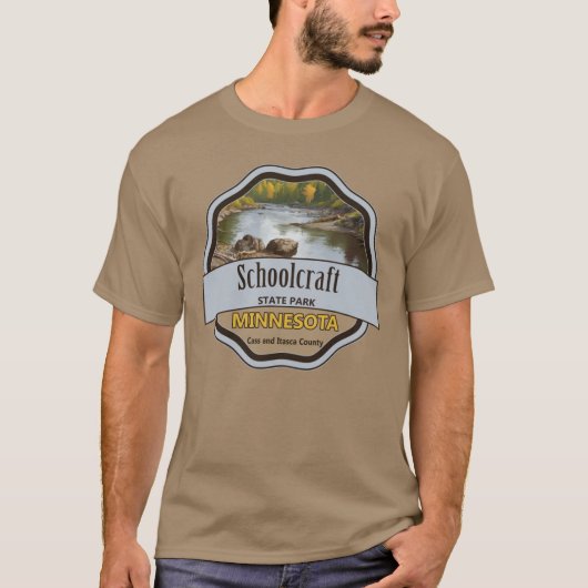 Schoolcraft State Park T-Shirt (Vorderseite)