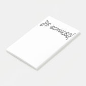 Schooled-II Post-it Klebezettel (angewinkelt)