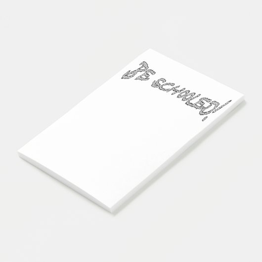 Schooled-II Post-it Klebezettel (angewinkelt)