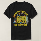 Schoolhouse Rock Knowledge is Power Logo Group Pul T-Shirt (Design vorne)