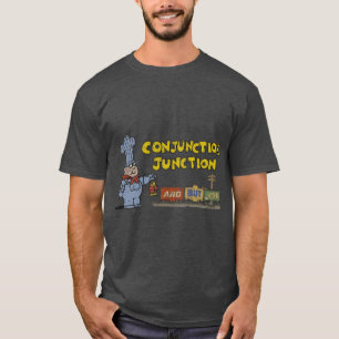 Schoolhouse Rock Konjunktion Kreuzung retro T-Shirt