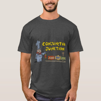 Schoolhouse Rock Konjunktion Kreuzung retro T-Shirt