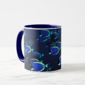 Schooling Powder Blaue Chirurgen Tasse (Vorderseite Links)
