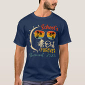 Schools is Out Forevereacher Retirement 2023 vinta T-Shirt (Vorderseite)