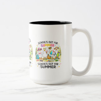 School's Out For Summer Enten Tasse | Lustiger Leh