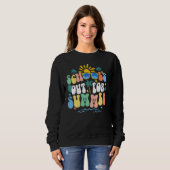 School's Out For Summer Vacation Retro Last day of Sweatshirt (Vorne ganz)