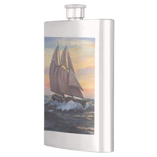 Schooner Classic Flask Flachmann (Links)