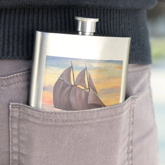 Schooner Classic Flask Flachmann (Beispiel)