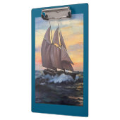 Schooner Clipboard Klemmbrett (Links)