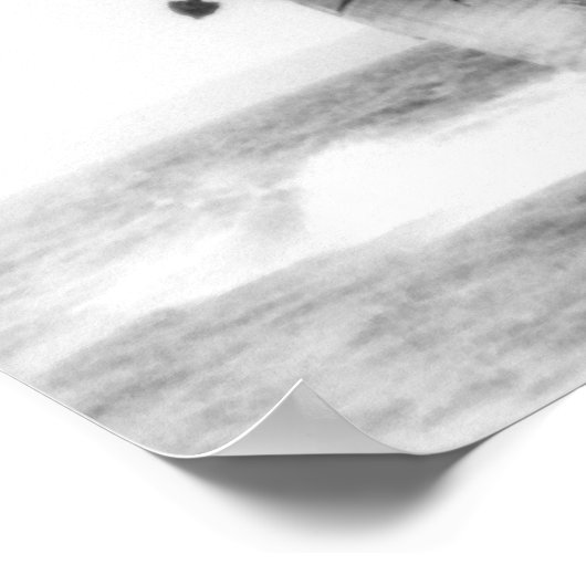 Schooner EG White Poster (Ecke)