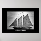 Schooner Ernestina Poster (Vorne)