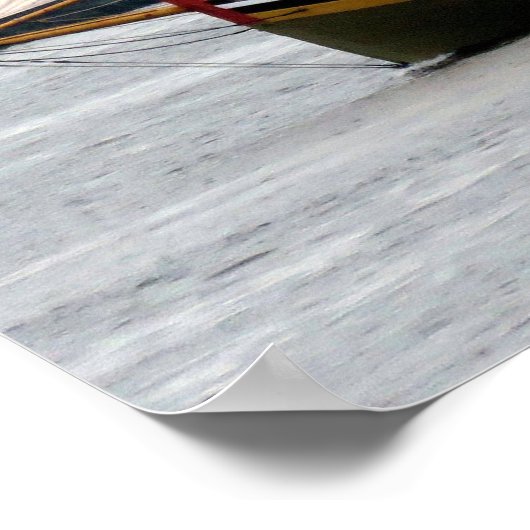 Schooner Fame Poster (Ecke)