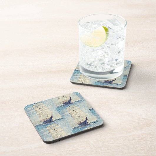 Schooner Getränkeuntersetzer (Rechte Seite)