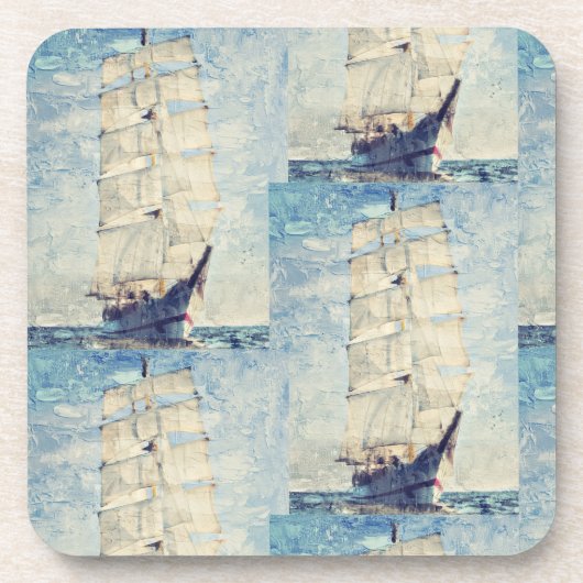 Schooner Getränkeuntersetzer (Vorderseite)