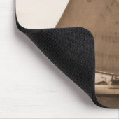 Schooner im Sepia Mousepad (Ecke)