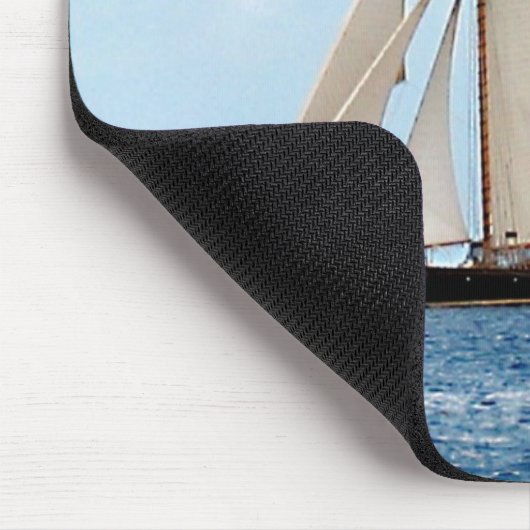 Schooner in den British Virgin Islands Mousepad (Ecke)