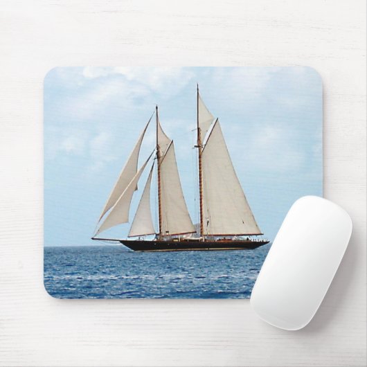 Schooner in den British Virgin Islands Mousepad (Mit Mouse)