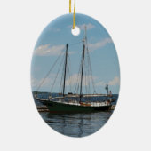 Schooner Keramik Ornament (Hinten)