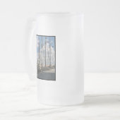 Schooner-mattierte Bier-Tasse Mattglas Bierglas (Vorderseite Links)