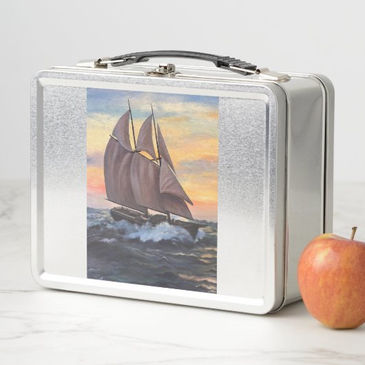 Schooner Metal Lunchbox (Beispiel)