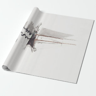 Schöoner mit zwei Masten mit Dory von Winslow Home Geschenkpapier