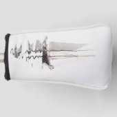 Schöoner mit zwei Masten mit Dory von Winslow Home Golf Headcover (Vorderseite)