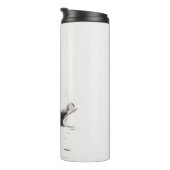 Schöoner mit zwei Masten mit Dory von Winslow Home Thermosbecher (Nach rechts gedreht)