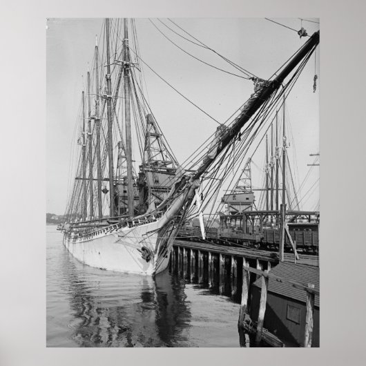 Schooner Paul Palmer Poster (Vorne)