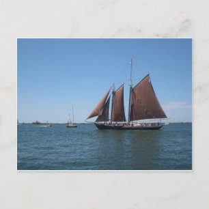 Schooner Postkarte