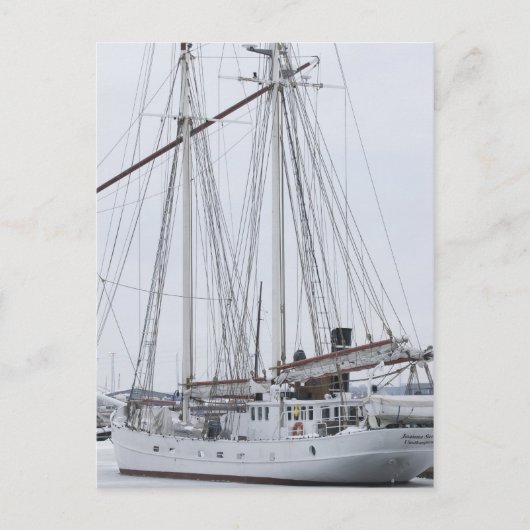 Schooner Postkarte (Vorderseite)