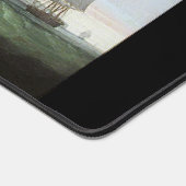 Schooner Schiff Harriet 1900er Schreibtischunterlage (Ecke)