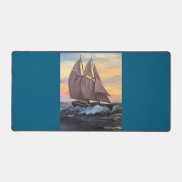 Schooner-Schreibtischmatte Schreibtischunterlage