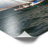 Schooner Segel Fotodruck (Ecke)