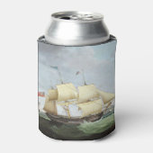 Schooner Ship Harriet 1900 Dosenkühler (Kanne Vorderseite)