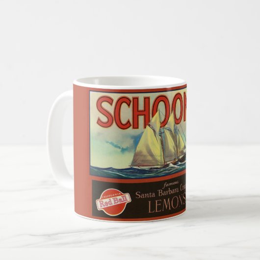 Schooner Tasse (Vorderseite Links)