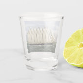 Schooner Thomas W Lawson 1900er Schnapsglas (Rückseite)