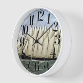 Schooner Thomas W Lawson 1900er Uhr (Winkel)