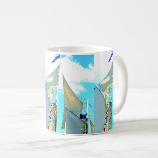 Schooner topsails kaffeetasse (VorderseiteRechts)