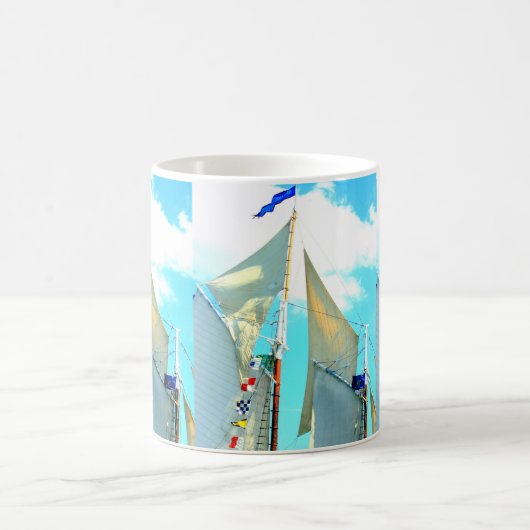 Schooner topsails kaffeetasse (Mittel)