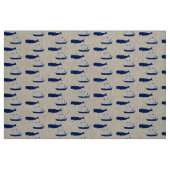 Schooner u. Wal Stoff (Fat Quarter (45,7 x 55,9 cm))